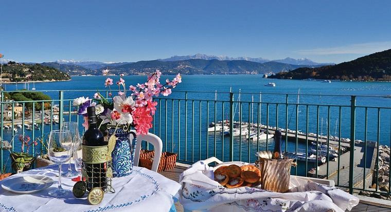 breath taking view from Italian holiday home near Cinque Terre